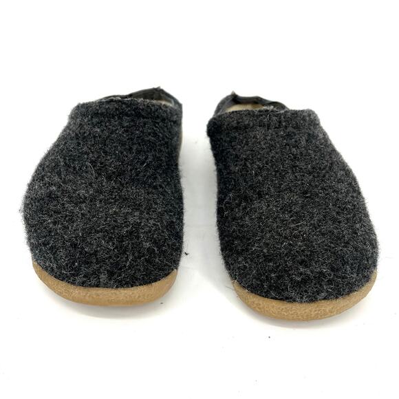 Sanita Unisex Gray Felted Wool Slide Mule Slipper Indoor/outdoor 42 - W11.5 / M9 main image 4